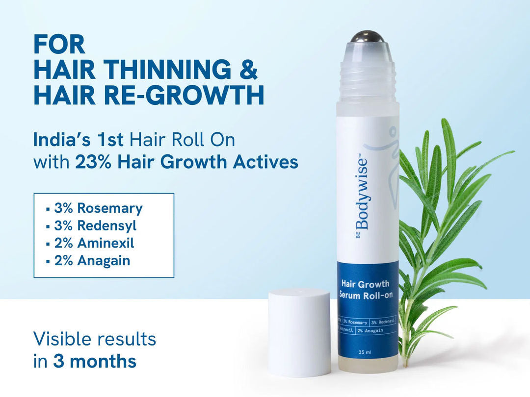 Be Bodywise Hair Growth Roll on Serum