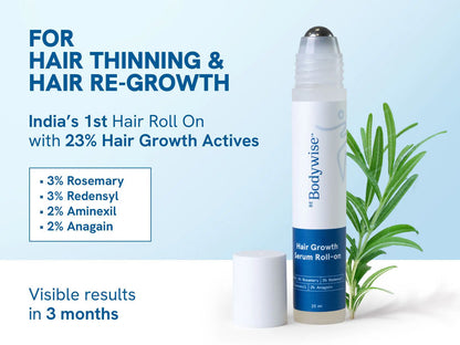 Be Bodywise Hair Growth Roll on Serum